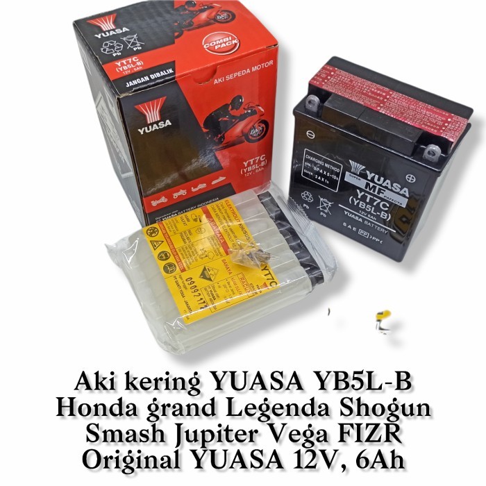 AKI KERING YUASA YT7C GRAND LEGENDA SHOGUN SMASH JUPITER VEGA FIZR