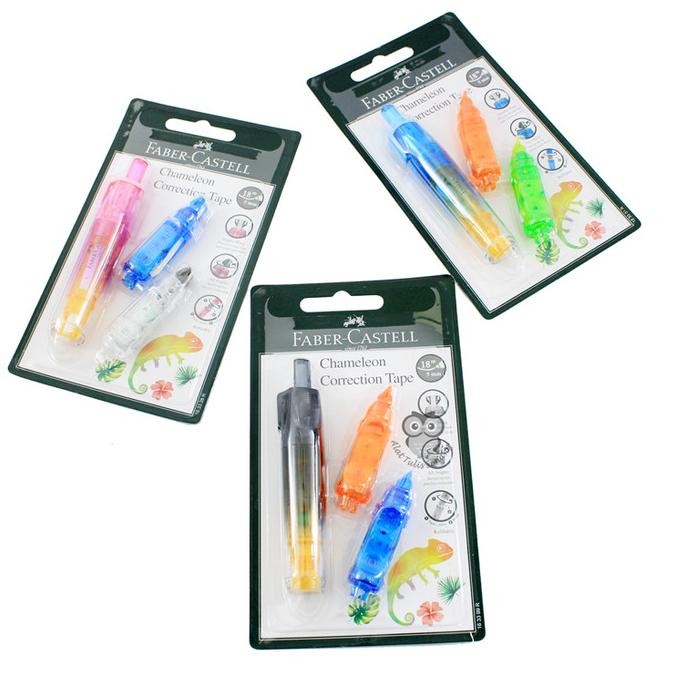 

BARU CORRECTION TAPE CHAMELEON FABER CASTELL