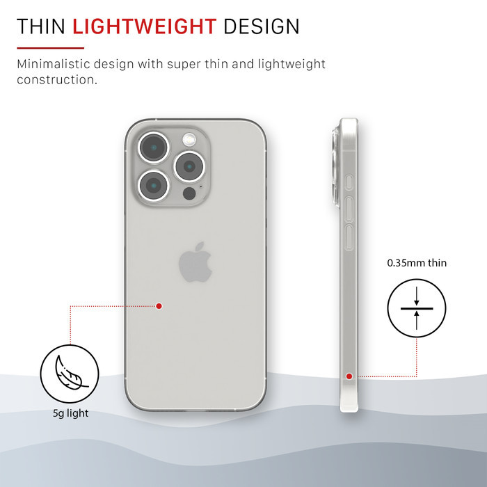 Asenaru Iphone 12 Mini/Pro/Max Case Super Slim Signature Casing