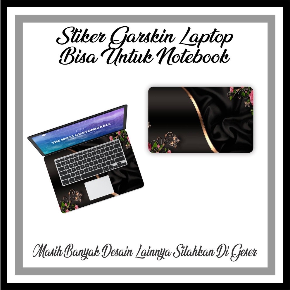 

Setiker Stiker Laptop Leptop Motif Marmer Terbaik Casing/Case Skin Wrap CUSTOM - Premium Quality