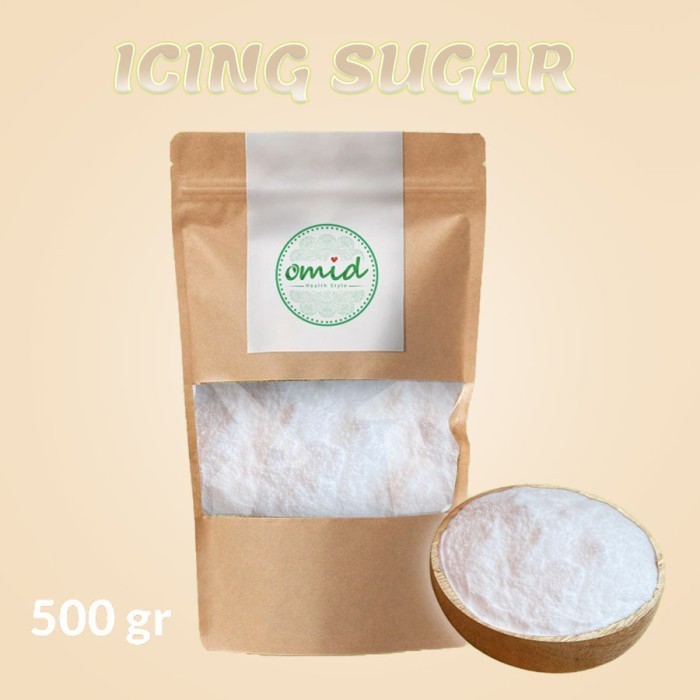 

Goofy - Icing Sugar Organic - Rempah Gula Bubuk Organik - 500 Gr