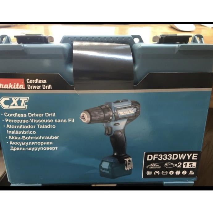 mesin bor makita cordless DF333DWYE