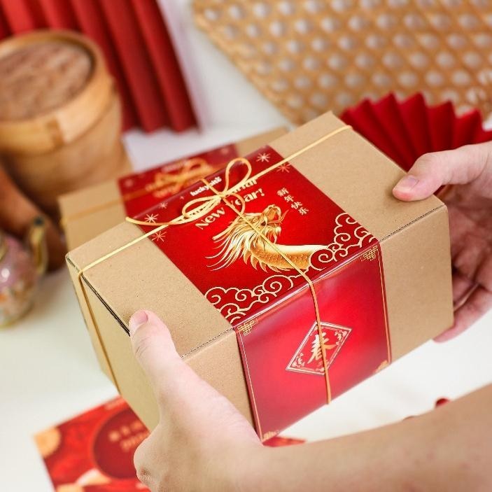 

CR - Hampers Imlek / CNY Hampers / Parcel Imlek - Oatmeal Cookies 2 Jar + FREE KARTU + TALI + VOUCHER + BUBBLE WRAP | LUCKYBITE TERLARIS