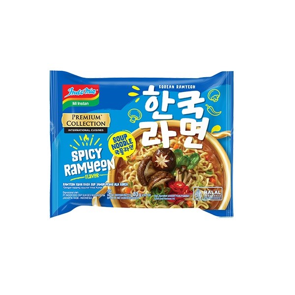 

INDOMIE KOREAN SPICY RAMYEON 83 GR