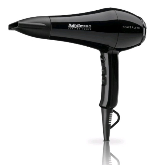 Hair dryer babyliss pro powerlite 1900wat pengering rambut