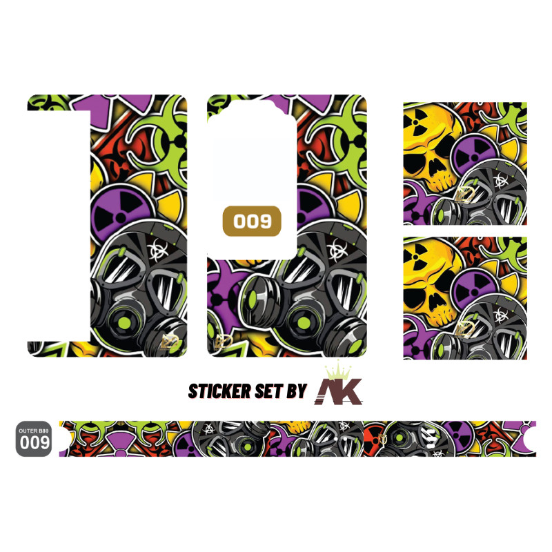 

Set Lengkap Laminasi Doff B80 Pres Motif 9 Casing/Case Stiker Skin Wrap CUSTOM - Premium Quality