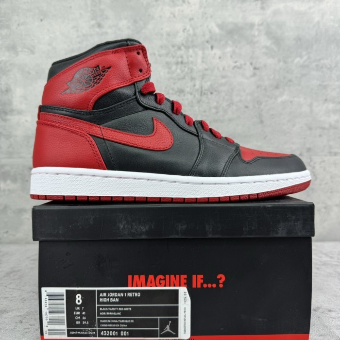 Air Jordan 1 Retro High 'Banned' 2011 432001-001