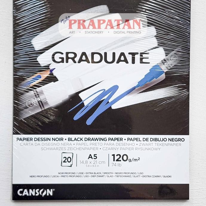 

BARU GRADUATE CANSON DRAWING PAD A5 | MIX MEDIA | WATERCOLOR | SKETCH