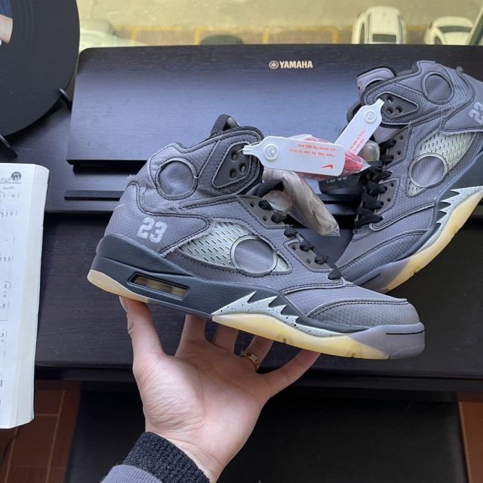Off-White x Air Jordan 5 Retro SP 'Muslin' - CT8480-001