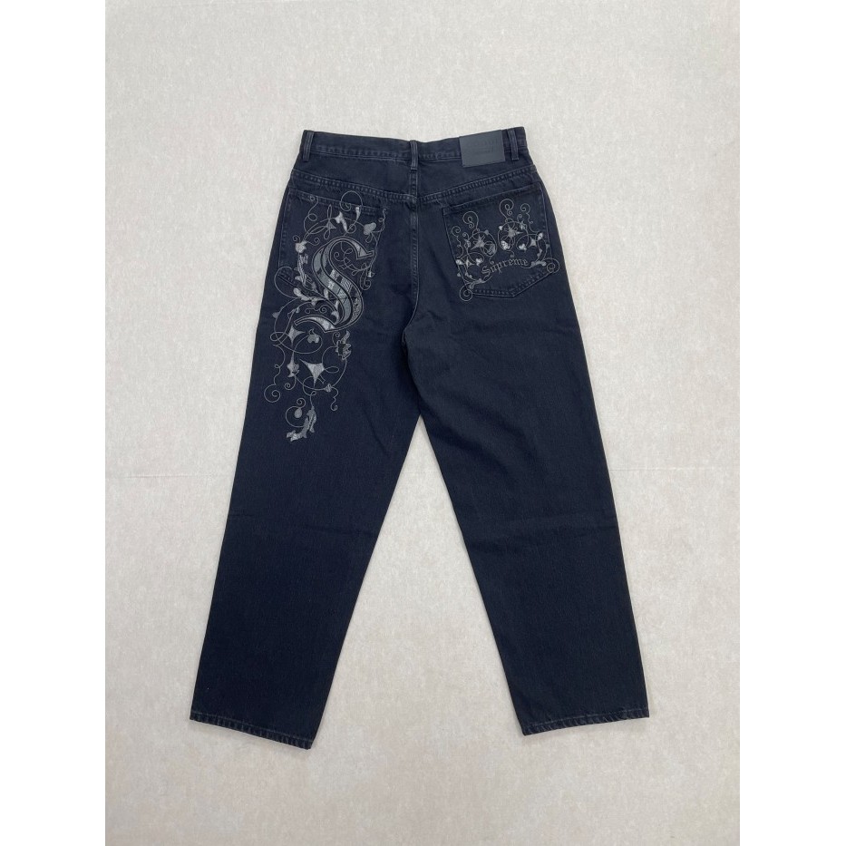 Supreme Coogi Baggy Jeans - Black