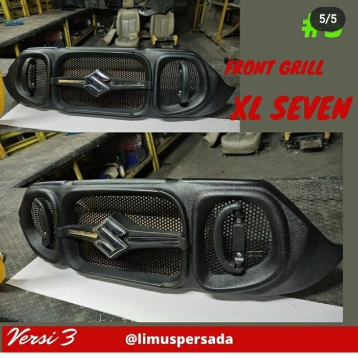 AKSESORIS MOBIL FRONT GRILL SUZUKI XL7 VERSI 3 GRILL XL 7 TERBARU