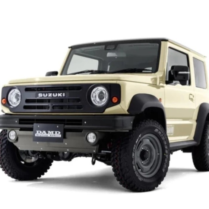 BUMPER DEPAN BELAKANG DAMD LITTLE B MADE IN JAPAN SUZUKI JIMNY JB74