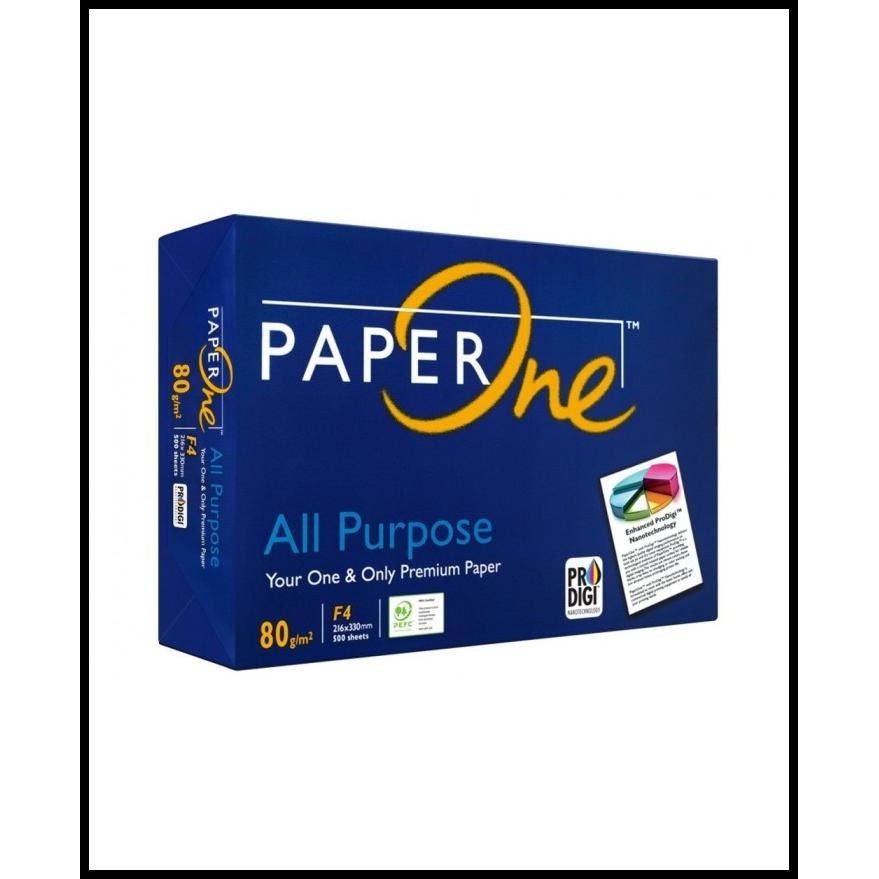 

Khusus Gojek - Kertas Hvs F4 80 Gram Gsm Paperone