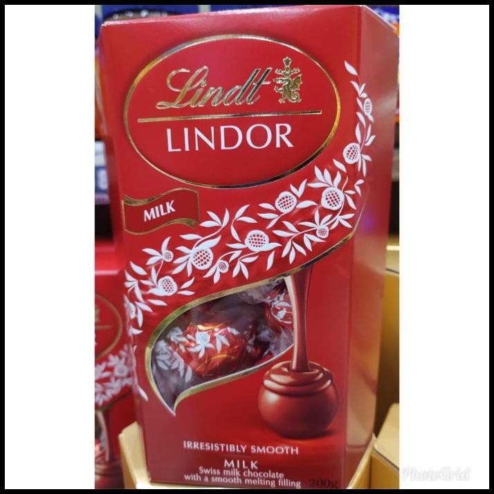 

Promo !! Lindt Lindor Milk Chocolate - Cokelat Coklat Truffle Import