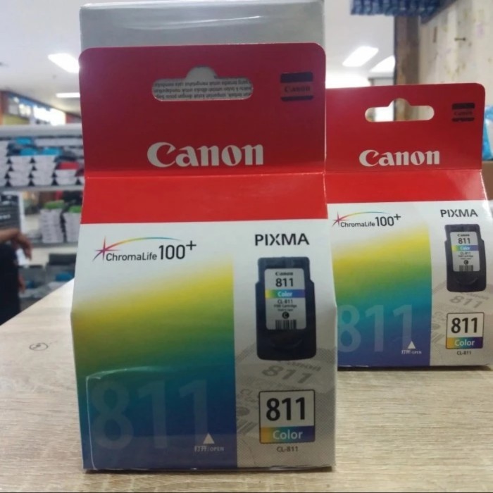 Tinta Cartridge Canon CL 811 Original IP2770, IP2770, MP245, MP258