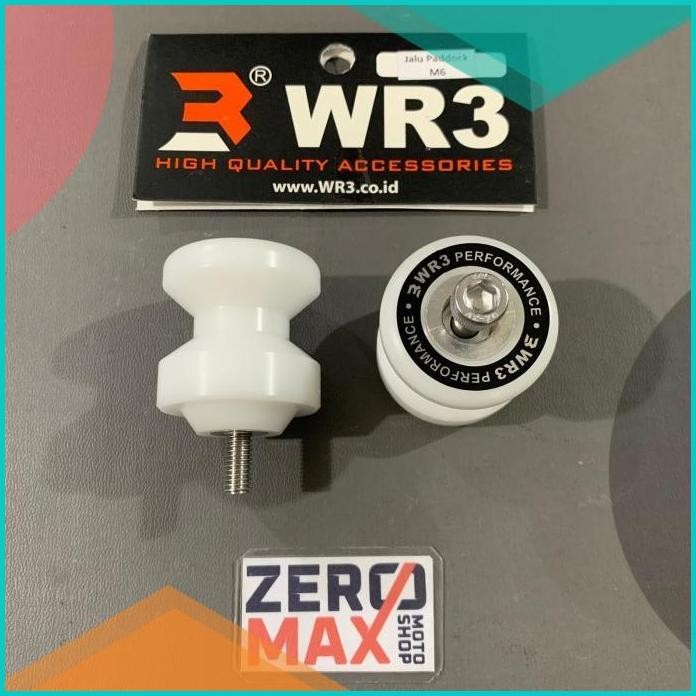 Jalu Paddock WR3 M6 Putih R15 V3 R25 MT15 MT25 XSR 155 R6 R1 11OKTZ4 p