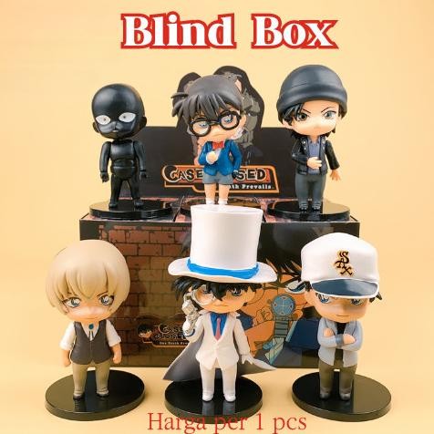ZG - Blind Box CONAN / Cute Character Action Figure / Mainan Karakter Dalam Kotak / Blind Box Anime