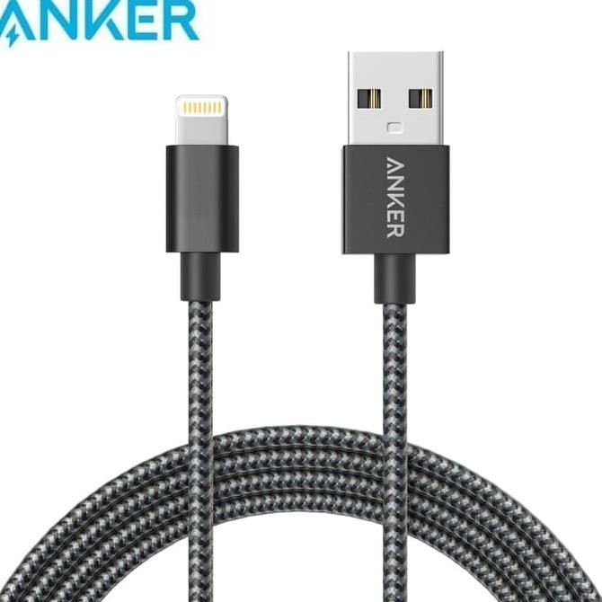 ANKER Lightning kabel data iPhone nylon braided cable MFi powerline