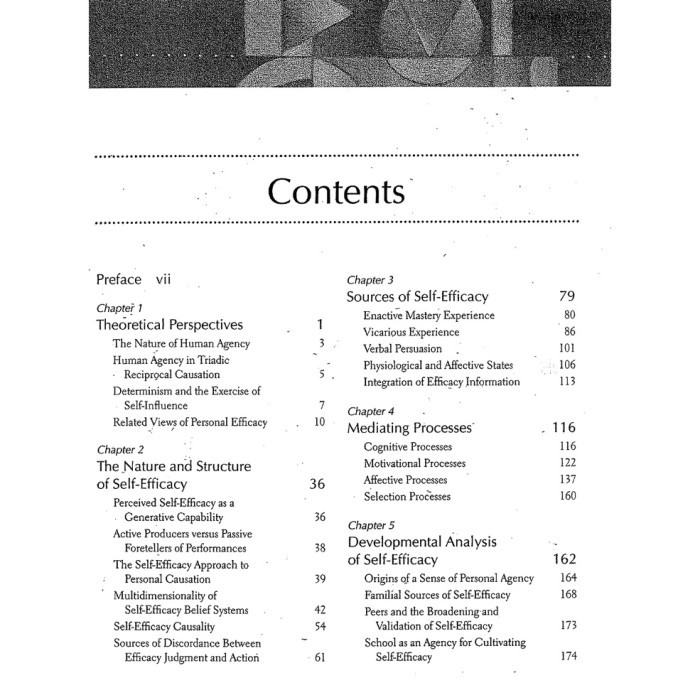 New Self-Efficacy: The Exercise Of Control By Albert Bandura New 100 % Original