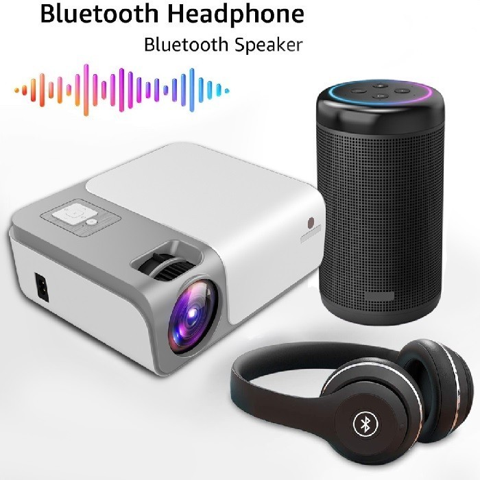 Proyektor Cheerlux C50 Full Hd 1080 4000 Lumens Projector Cheerlux Terlaris 100 % Original