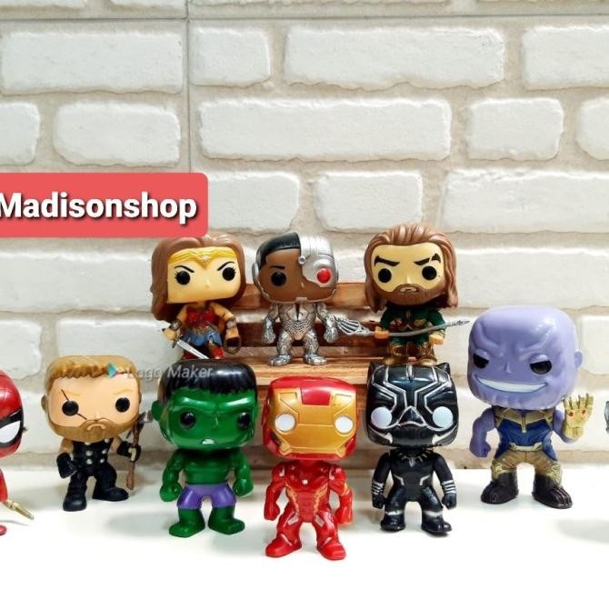 

Sale! Avenger Funko Pop Figure Set Koleksi Superhero Kado Mainan Anak Murah