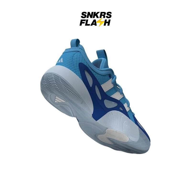 ADIDAS Trae Unlimited 2 Blue Burst Royal Sepatu Basket Pria - IE7766 - Size 44