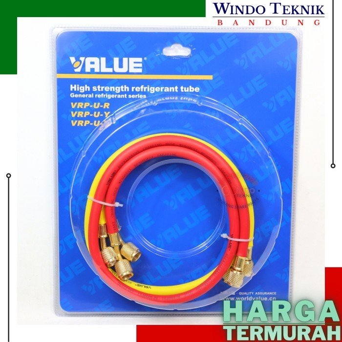SELANG MANIFOLD VALUE R410 R32 SLANG MANIPOLD PENGISIAN FREON AC R32