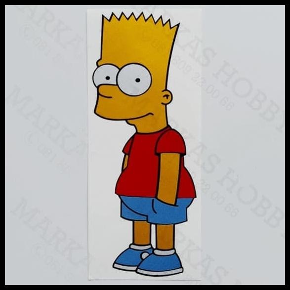 

HOT DEAL STIKER SIMPSON BART CHARACTER !!!!!!