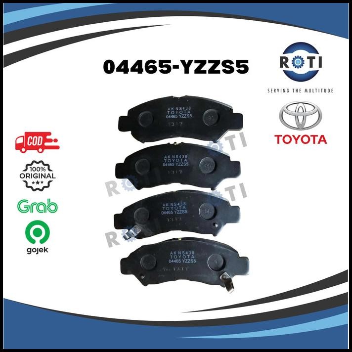 HOT DEAL KAMPAS REM DEPAN TOYOTA CALYA / SIGRA 04465-YZZS5 GENUINE 