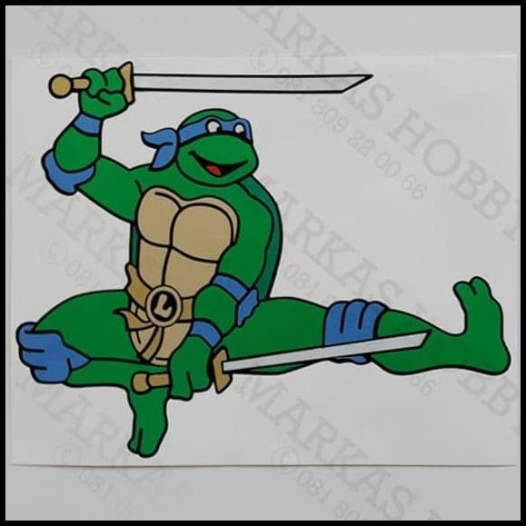 

TERMURAH STIKER NINJA TURTLES LEONARDO CHARACTER !!!!!