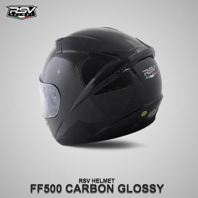 Rsv Helm Ff500 Motif | Carbon Gprahic Glossy | Ff 500 Fullface