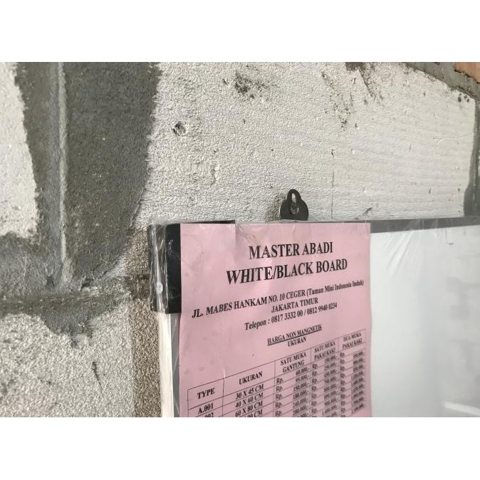 

Papan Tulis / Whiteboard 120X240