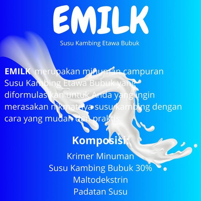 

Susu Kambing Etawa Bubuk Rasa Original 1Kg Emilk Membantu Menjaga Kesehatan Tulang Pencernaan Dan Pernafasan [terbaik]