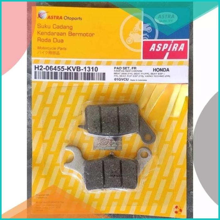 Kampas Rem Depan Cakram Motor Honda Beat Karbu Beat Fi Beat POP Vario