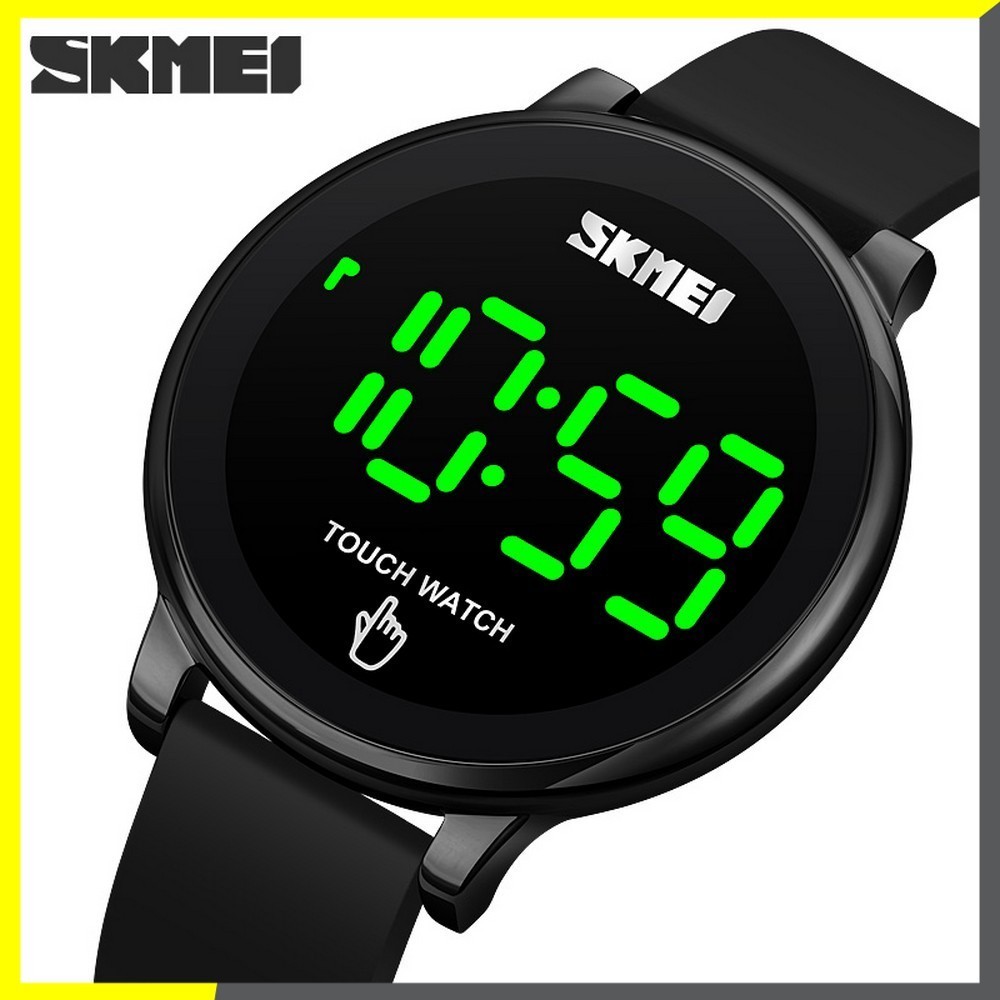 Jam Tangan Pria SKMEI Digital 1842 Men LED rubber Jam Tangan LED SKMEI ORIGINAL