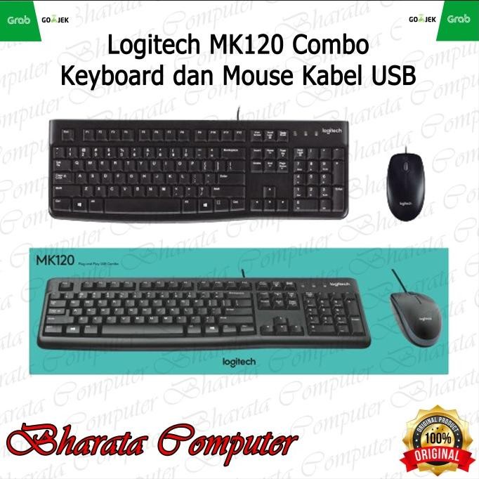 

Diskon! Logitech MK120 Combo Keyboard dan Mouse Kabel USB - Garansi Resmi