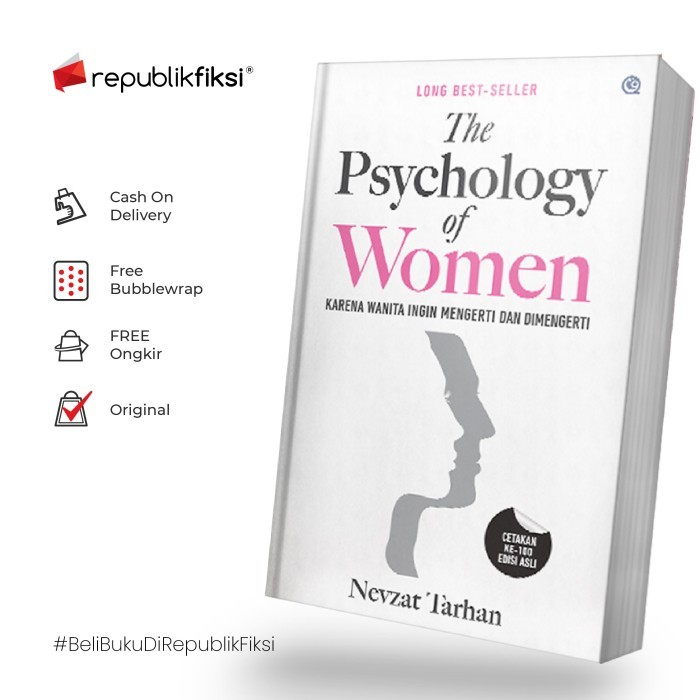 

Buku The Psychology of Women - Nevzat Tarhan - Qaf Media