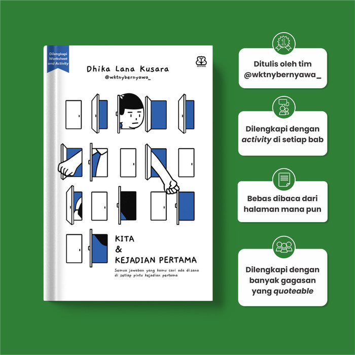 

Buku Bentang Kita dan Kejadian Pertama - Dhika Lana Kusara