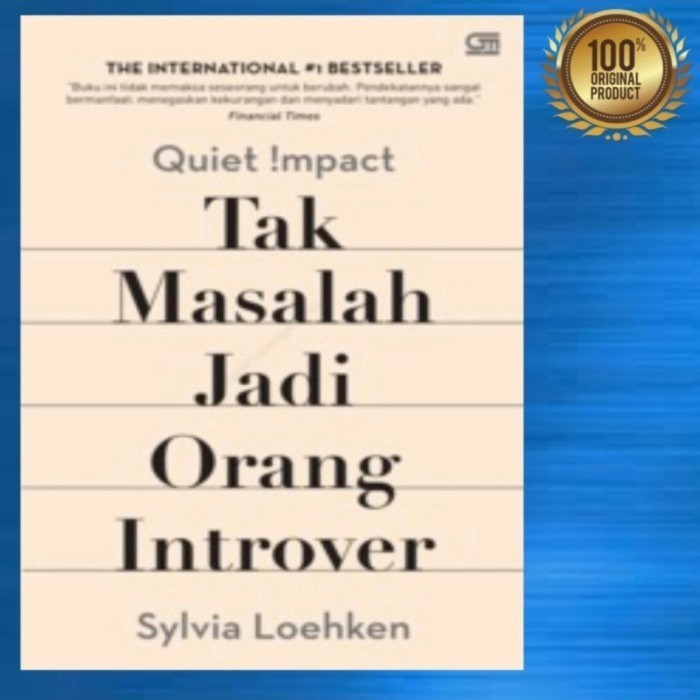 

Buku Tak Masalah Jadi Orang Introver - Ori