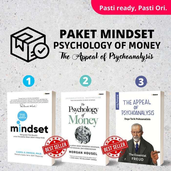 

Paket Buku Mindset & The Psychology Of Money (Best Seller)