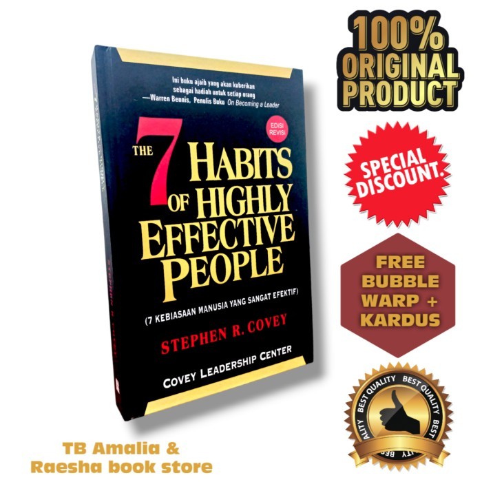 

Buku The 7 Habits Of Highly Effective People - Bahasa Indonesia