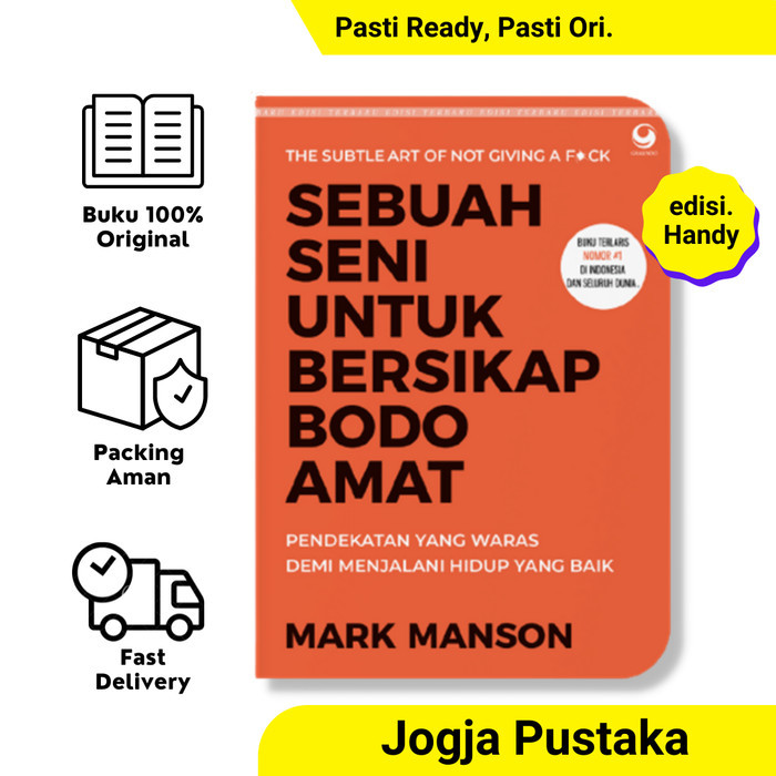 

Buku Sebuah Seni Untuk Bersikap Bodo Amat (Edisi Handy) - Mark Manson