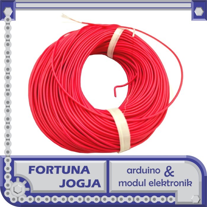 TERUJI Kabel Serabut Kecil Tembaga 1x10 Serabut per Meter