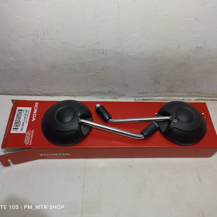 SPION SCOOPY/KACA SPION HONDA SCOOPY/SPION BULAT ORIGINAL KYT HITAM