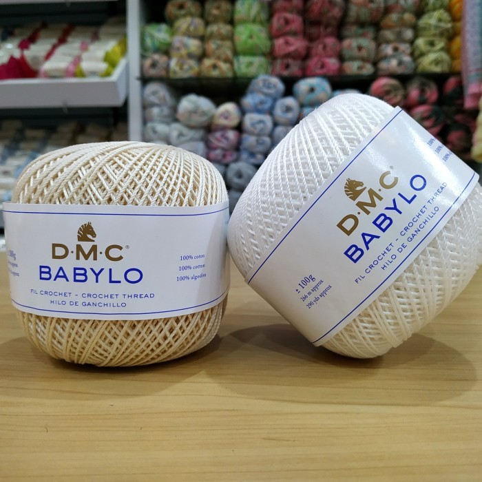 Benang Rajut Crochet Import Dmc Babylo 100G