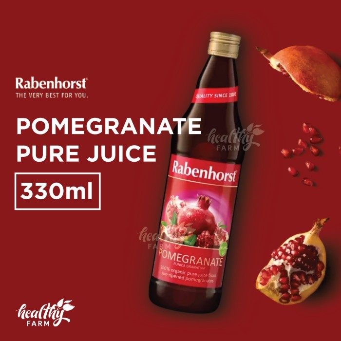 

Rabenhorst Pomegranate Pure Juice / Minuman Sari Buah Jus Pomegranate