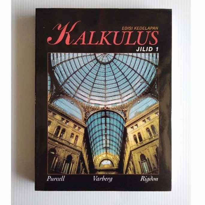 BUKU ORIGINAL Kalkulus Edisi 8 jilid 1 kalkulus Purcell Penerbit Erla