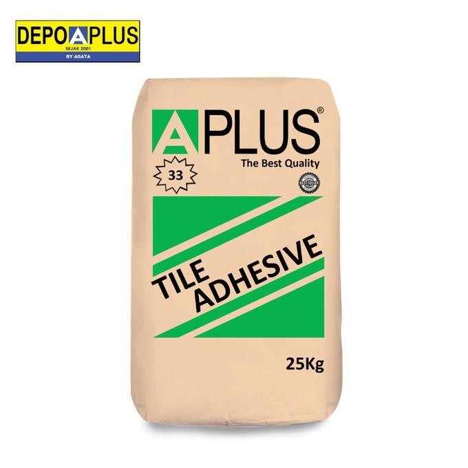 HARGA DISKON Semen Aplus 33 isi 25 Kg - Semen Perekat keramik dinding