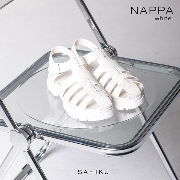 Flatshoes SAHIKU - Nappa Sepatu Sandal Chunky Sandal Casual Sandal Wanita Sepatu Sandal Platform