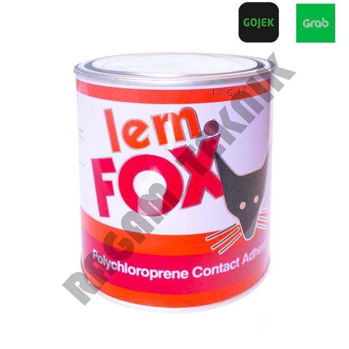 JUAL Lem Fox Kuning Cair Aibon Glue 600 gr 600 gr Kaleng Serbaguna Kayu